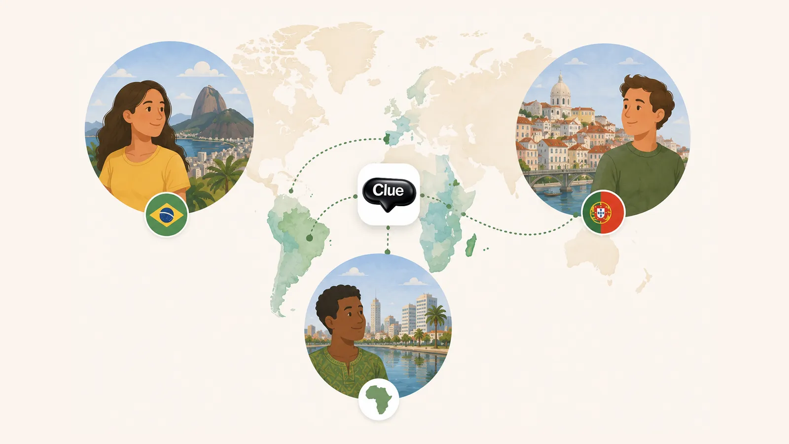 For Brazilian and European Portuguese speakers
