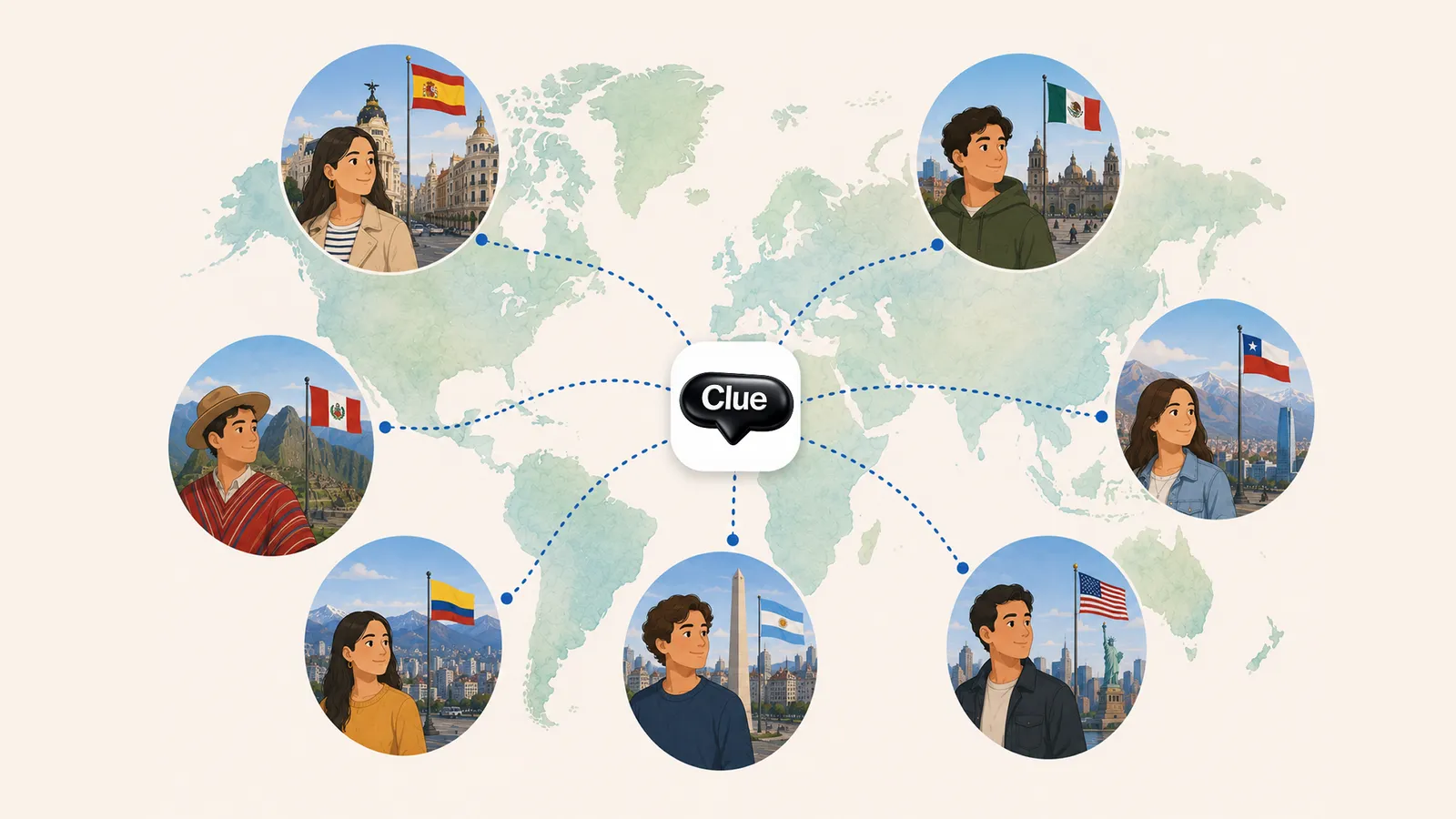 Built for Spanish speakers across the Spanish-speaking world
