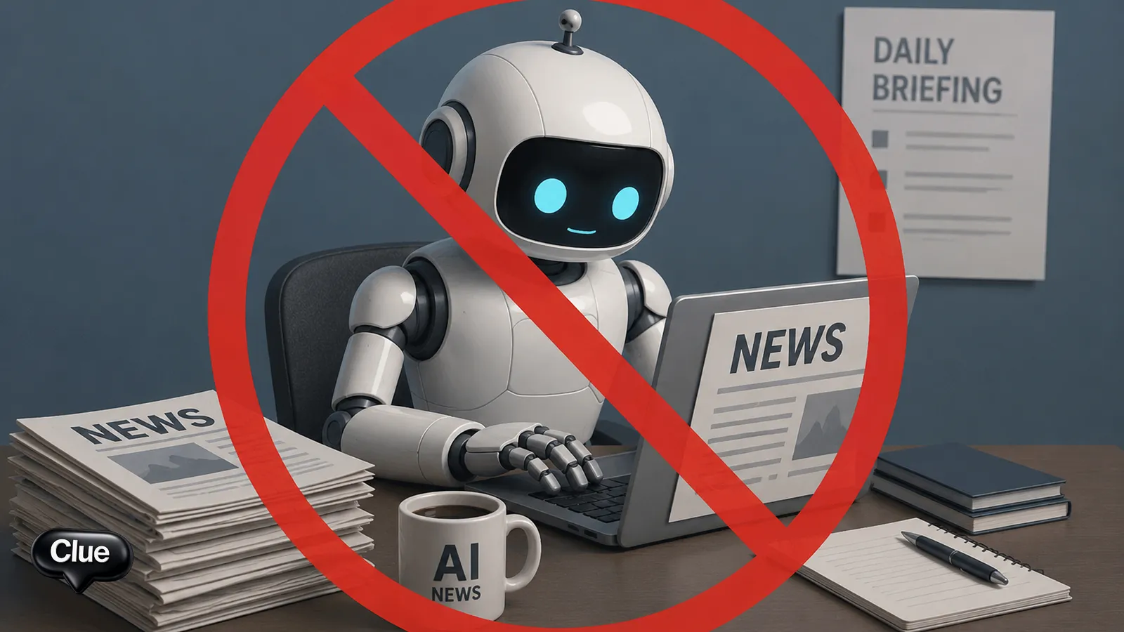 A note on AI-generated news summaries